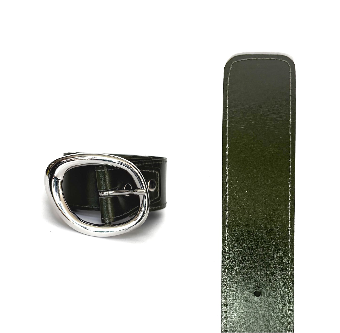 Cinturón Rayie Plateado