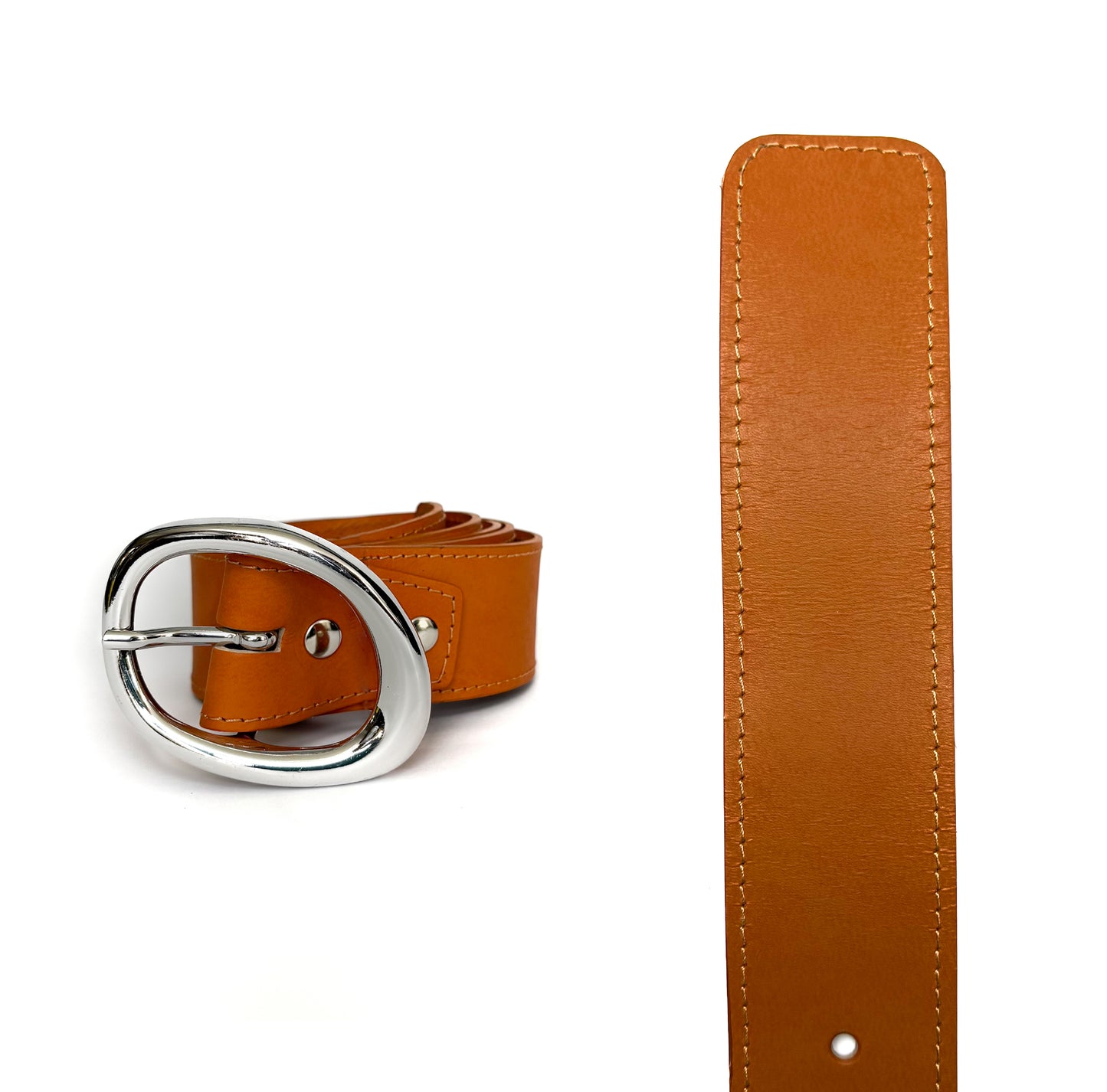 Cinturón Rayie Plateado